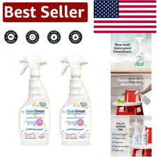 Safe & Unscented Nursery Cleaner - 2 Pack 23oz, Kills Viruses with Zero Residue