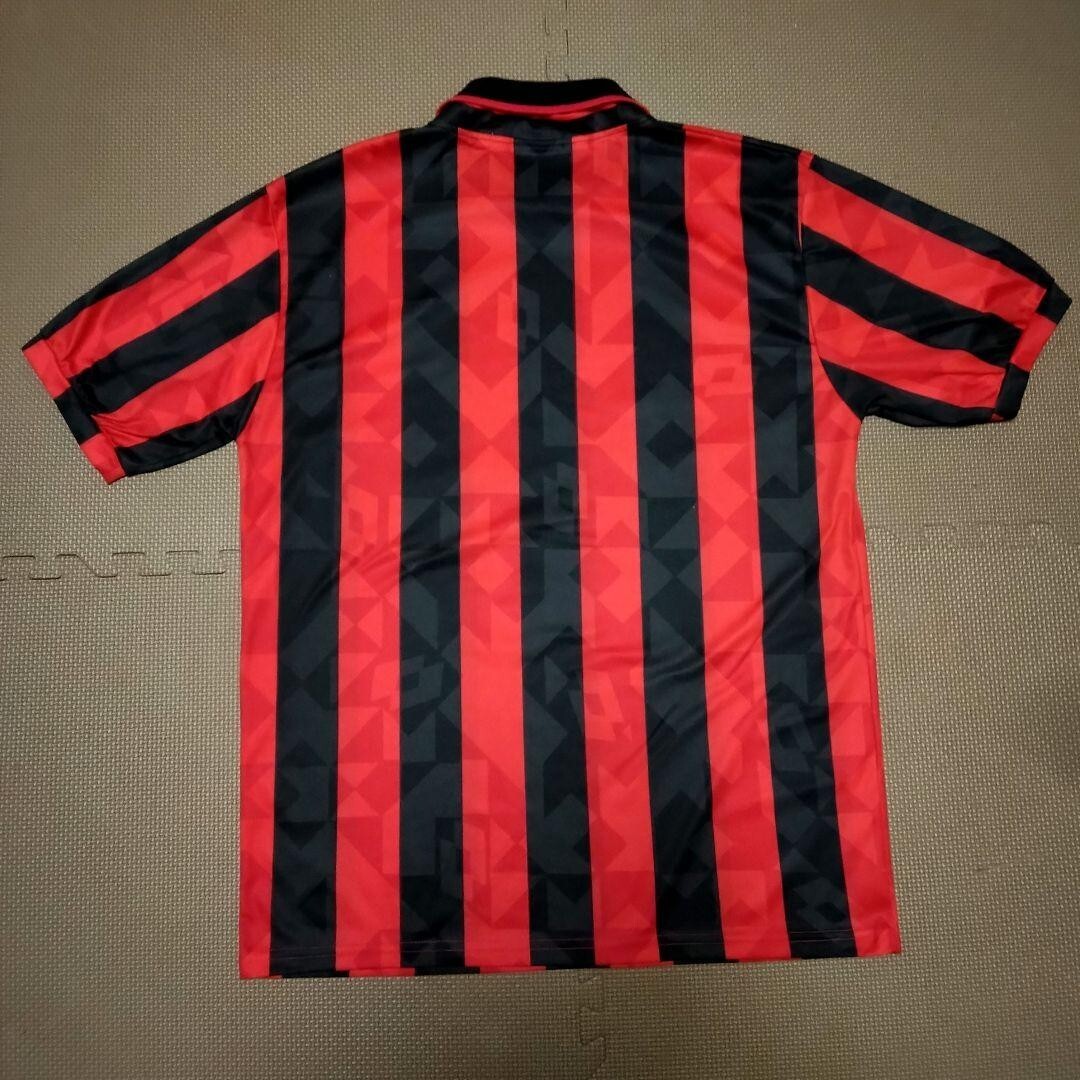 ACミラン lotto 1993-1994 1stユニフォーム ゲームシャツ AC Milan 1993 1994 L Home Lotto Maglia Shirt Jersey Calcio