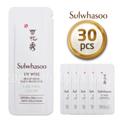 Sulwhasoo  UV Wise Brightening Multi Protector NO. 1 Creamy Glow 1ml x 30pcs