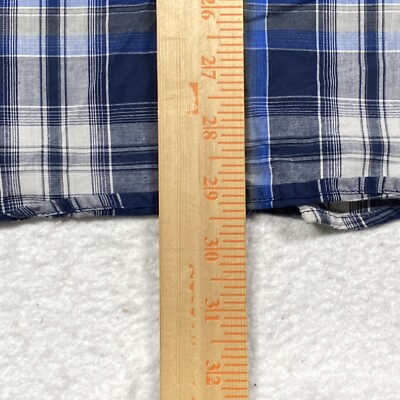 Chemise Homme Zoo York à Carreaux Manches Longues – Taille XL – État Neuf