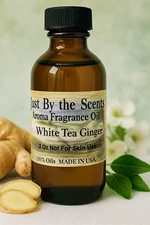 White Tea Ginger 2 Oz Fragrance Oil Diffuser FREE SHIPPING USA SELLER