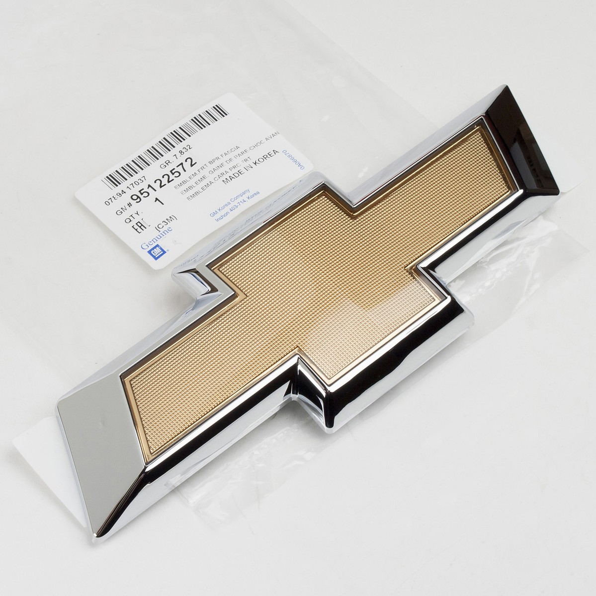 Genuine GM Chevrolet Spark 2013-15 Front Grill Emblem 95122572 | eBay
