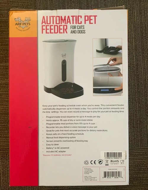 gempet automatic pet feeder manual