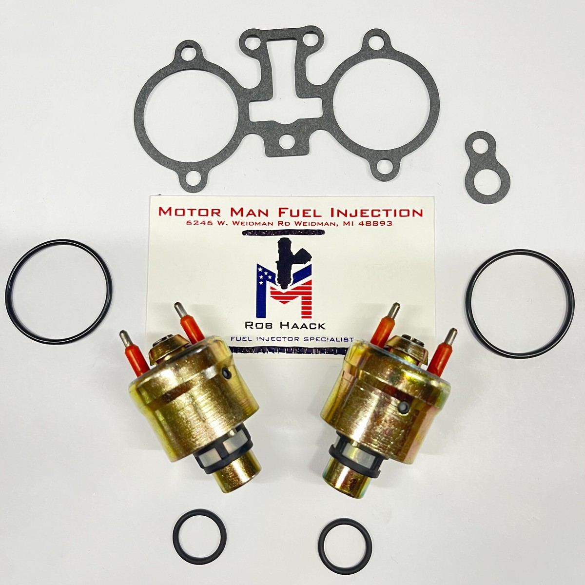 5.7 GMC Chevrolet Pickup Van 55LB TBI Injector Set 5235206