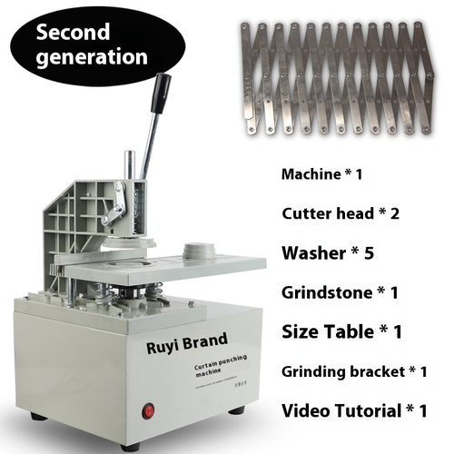 Electric Curtain Punching Machine Punching Equipment, Punching Machine 220V/250W - Picture 8 of 8