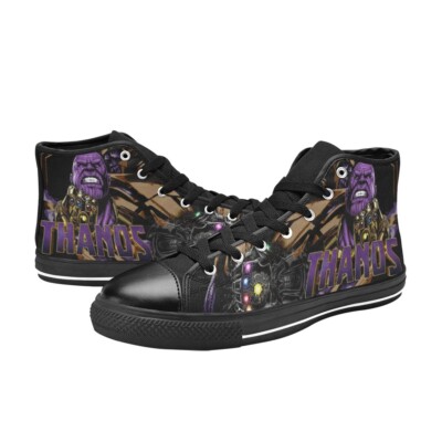 Thanos Custom High Top Canvas Sneaker Shoes For Men