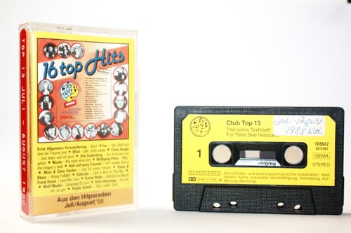 Auswahl: MUSIKKASSETTE "CLUB TOP 13" - DEUTSCHE CHART HITS - OLDIES - Picture 97 of 126