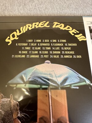 New Signed Evidence SQUIRREL TAPE INSTRUMENTALS VOLUME 3 Sky Blue