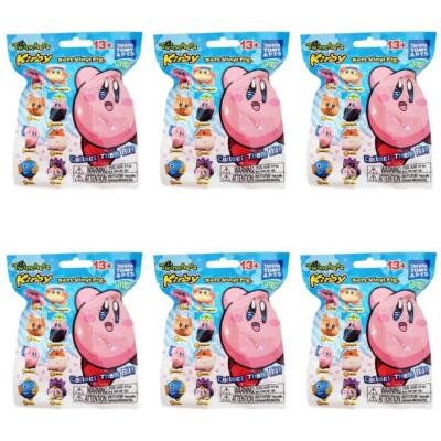 Twinchees KIRBY Soft Vinyl Figures : Lot of 6 Sealed Blind Bags