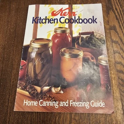 Vintage Kerr Kitchen Cookbook Home Canning and Freezing Guide 1990 - Image 1 of 4