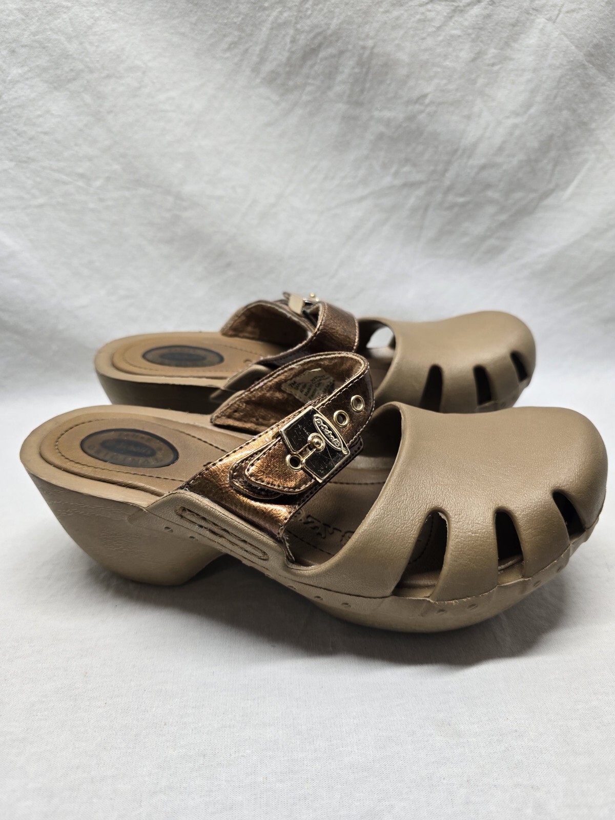 Dr Scholls Womens Size 7 Tan Dance Go Play Feel Crazy… Gem