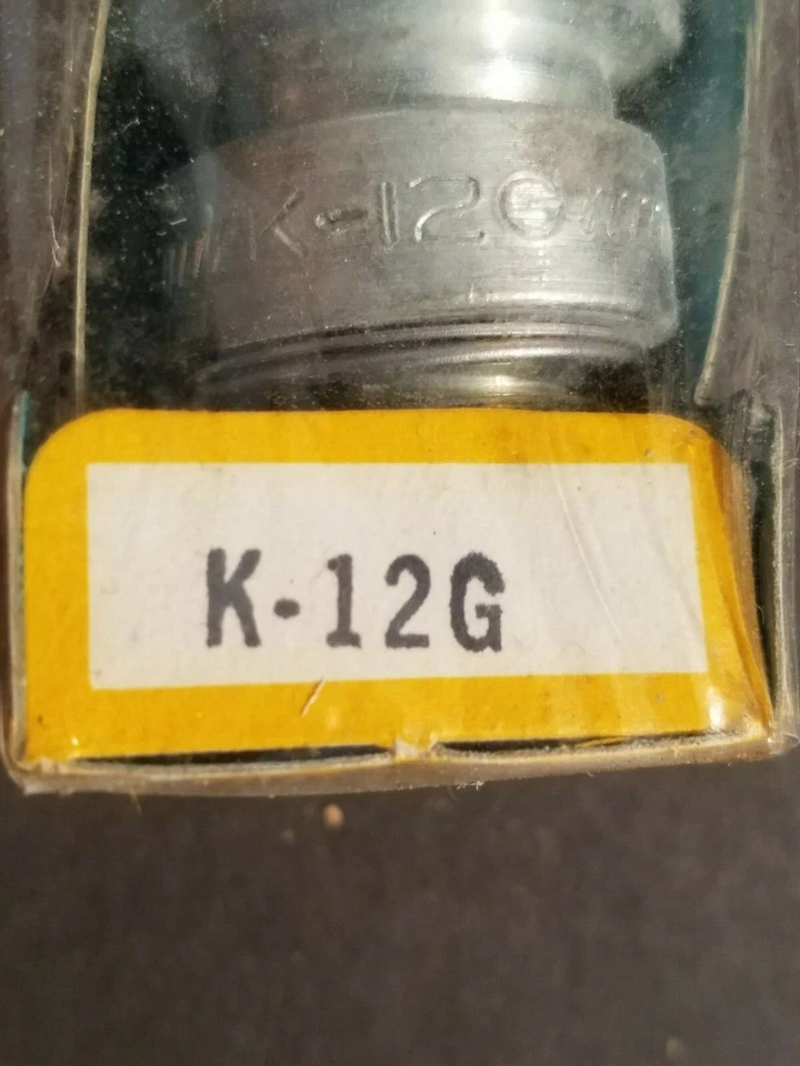 De colección Champion K-12G Bujía Oro Paladio Nuevo de Lote Antiguo Moto de Nieve Foto 3 de 3