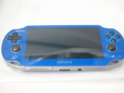 Sony PS Vita PCH-1000 ZA04 Sapphire Blue Wi-Fi Model - Excellent