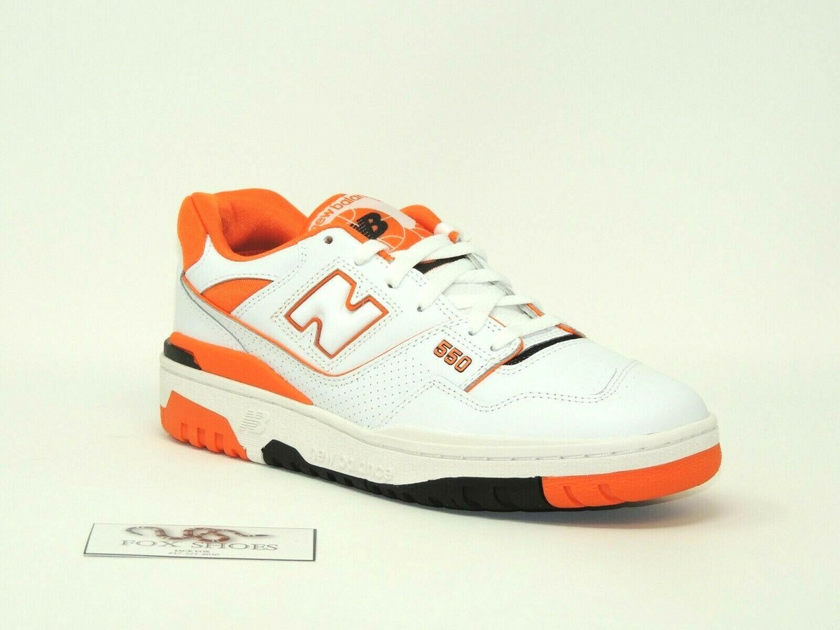 New Balance 550 Syracuse Orange White Black - Size 4 Men  display picture 1