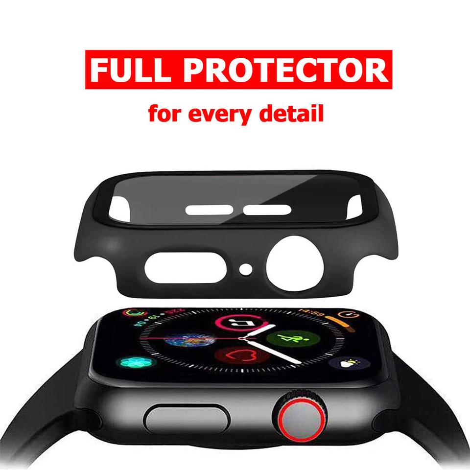 Capa dura corpo inteiro + protetor de tela 41/45 mm para Apple Watch Series 9/8/7 - Imagem 4 de 4