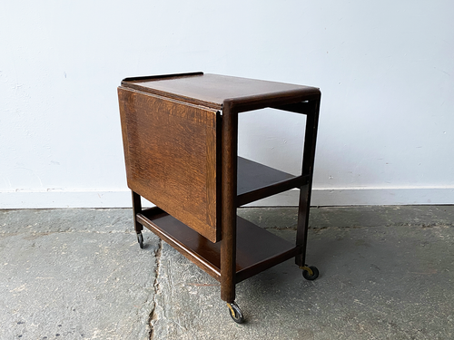 Vintage 1930’s Art Deco extending drinks / tea trolley or side table - Picture 6 of 9