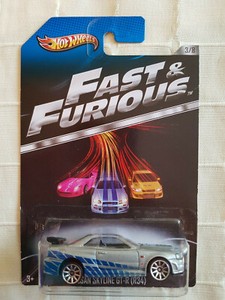 Hot Wheels Fast Furious Nissan Skyline Gt R R34 Aus 2012 Ebay