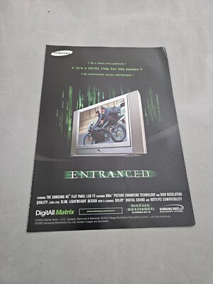 TPEEP170 MAGAZINE ADVERT 11X8'' MATRIX RELOADED - IN CINEMAS 