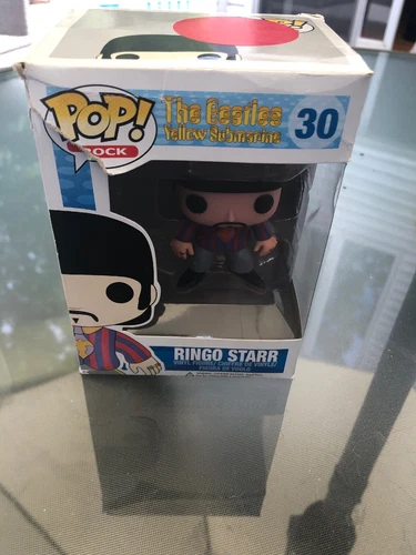 Funko POP Beatles Yellow Submarine Ringo Starr Vinyl #30 NEW Damaged Box Rip