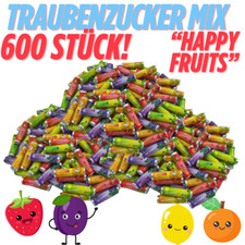 600 Traubenzucker Röllchen Frucht Mix Süßigkeiten Großpackung Kamelle