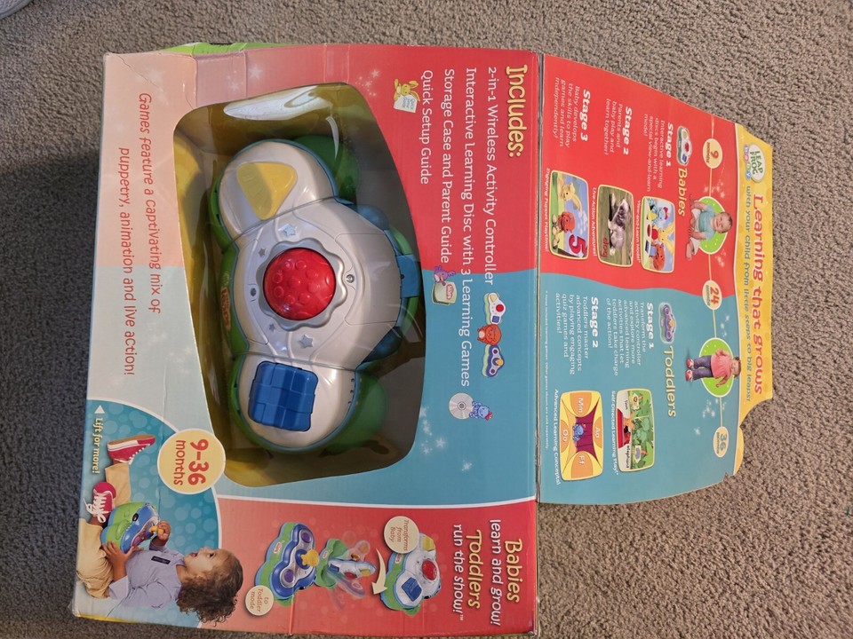 Leap Frog Baby Little Leaps Grow with Me Learning System Open Box ...