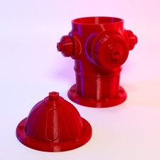 Mini Fire Hydrant Cute Desk Accessory Unique Home Decor Fun Organizer