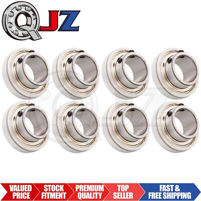 [Qty.8] New Ins-SB207-23G Insert Ball Bearing [1-7/16'' Bore] w/Set-Screw Locking