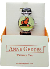 ANNE GEDDES ,MONTRE DAME ;  JAMAIS PORTEE avec BOITE ;FONCTIONNE,PILE NEUVE / 7