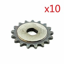 10pcs 17 Tooth Sprocket Dual D-bore for 25 chain electric scooter motors MY1020