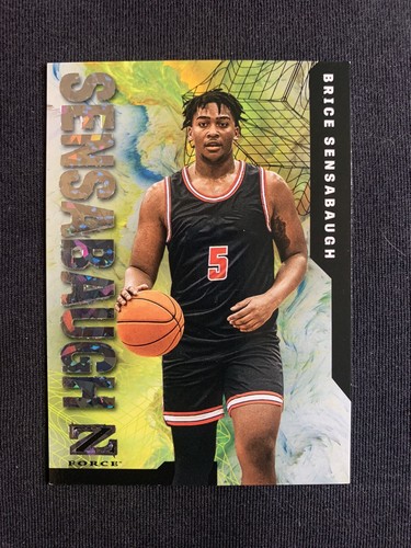 Brice Sensabaugh 2023 Metal Universe Champions Galaxy Rave Z-Force /25 #Z-33