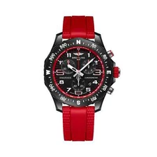 New Breitling Endurance Pro 38 Chronograph Red Rubber Strap Watch X83310D91B2S1