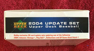 2004 UPPER DECK VINTAGE UPDATE BASEBALL CARD SET 50 DIFFERENT MLB 