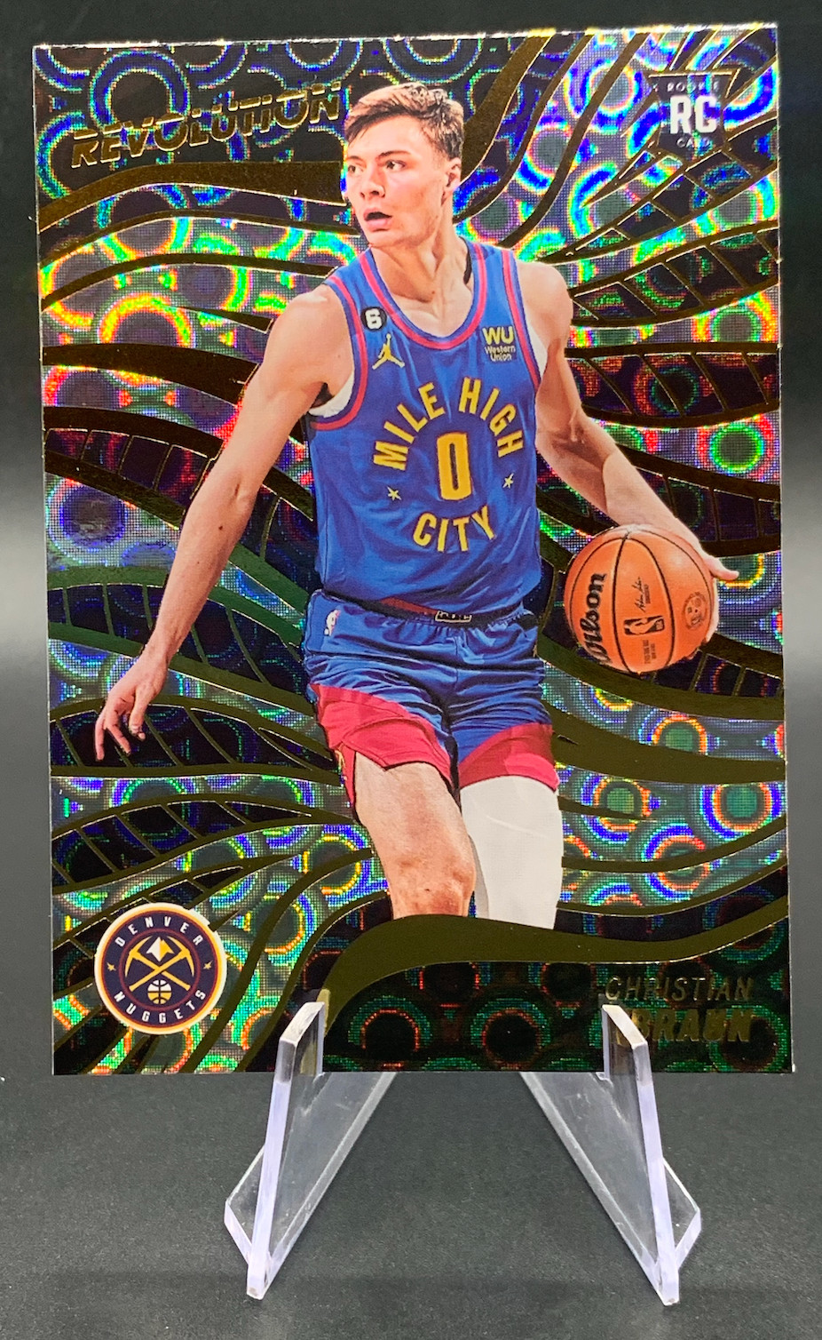 2022-23 Christian Braun RC #109 Panini Revolution Groove Rookie | Nuggets