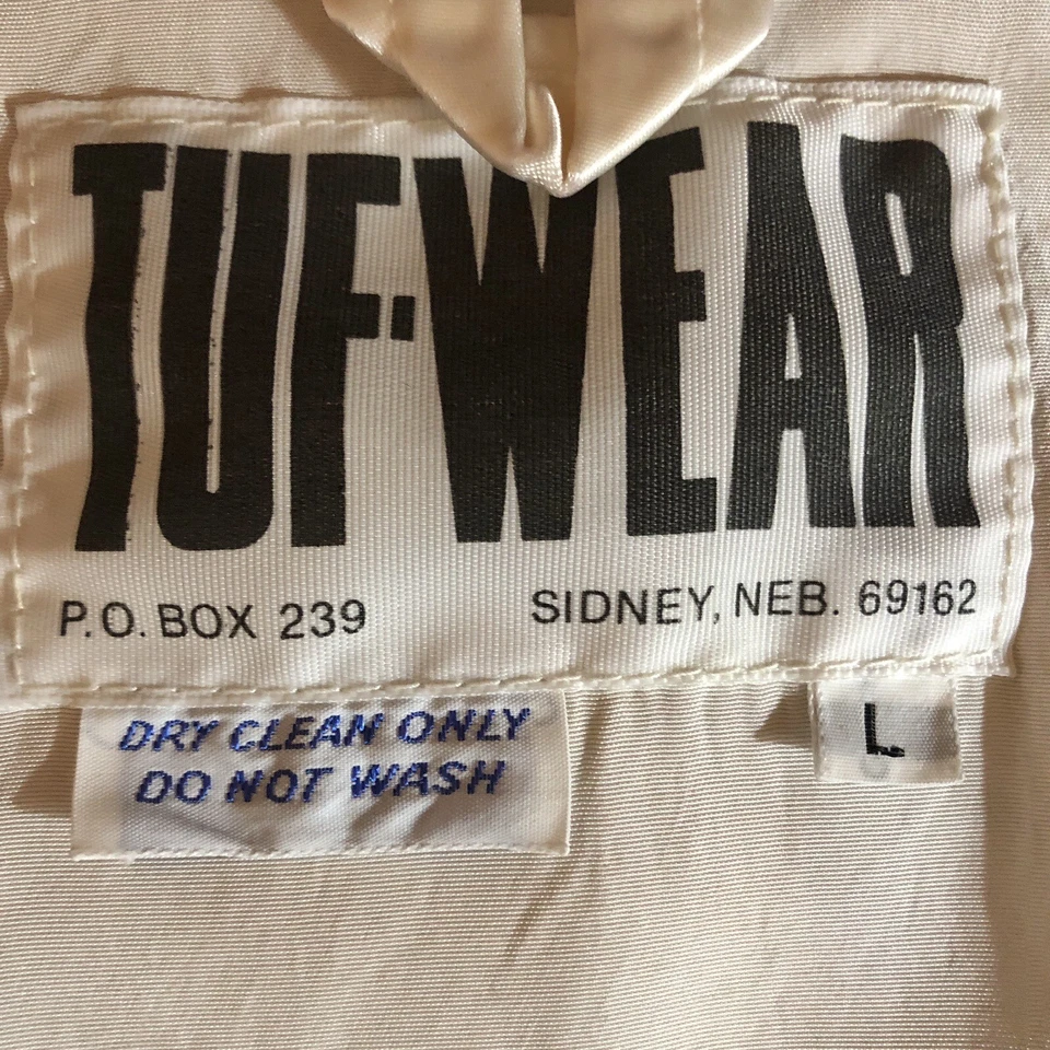 Bata de boxeo satinada vintage años 60 para hombre grande Nevada Reno Champ Tuf Wear Sydney Neb Foto 4 de 4