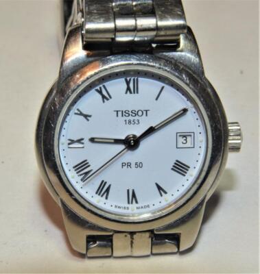 TISSOT レディース時計 Tissot PR 50 Blue Women's Watch - J326/426K for sale online | eBay