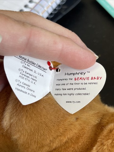 Ty Beanie Baby Humphrey The Camel. Cute 12" With Tag - Picture 6 of 12