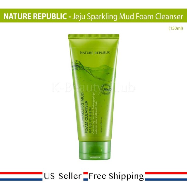 nature republic mud foam cleanser