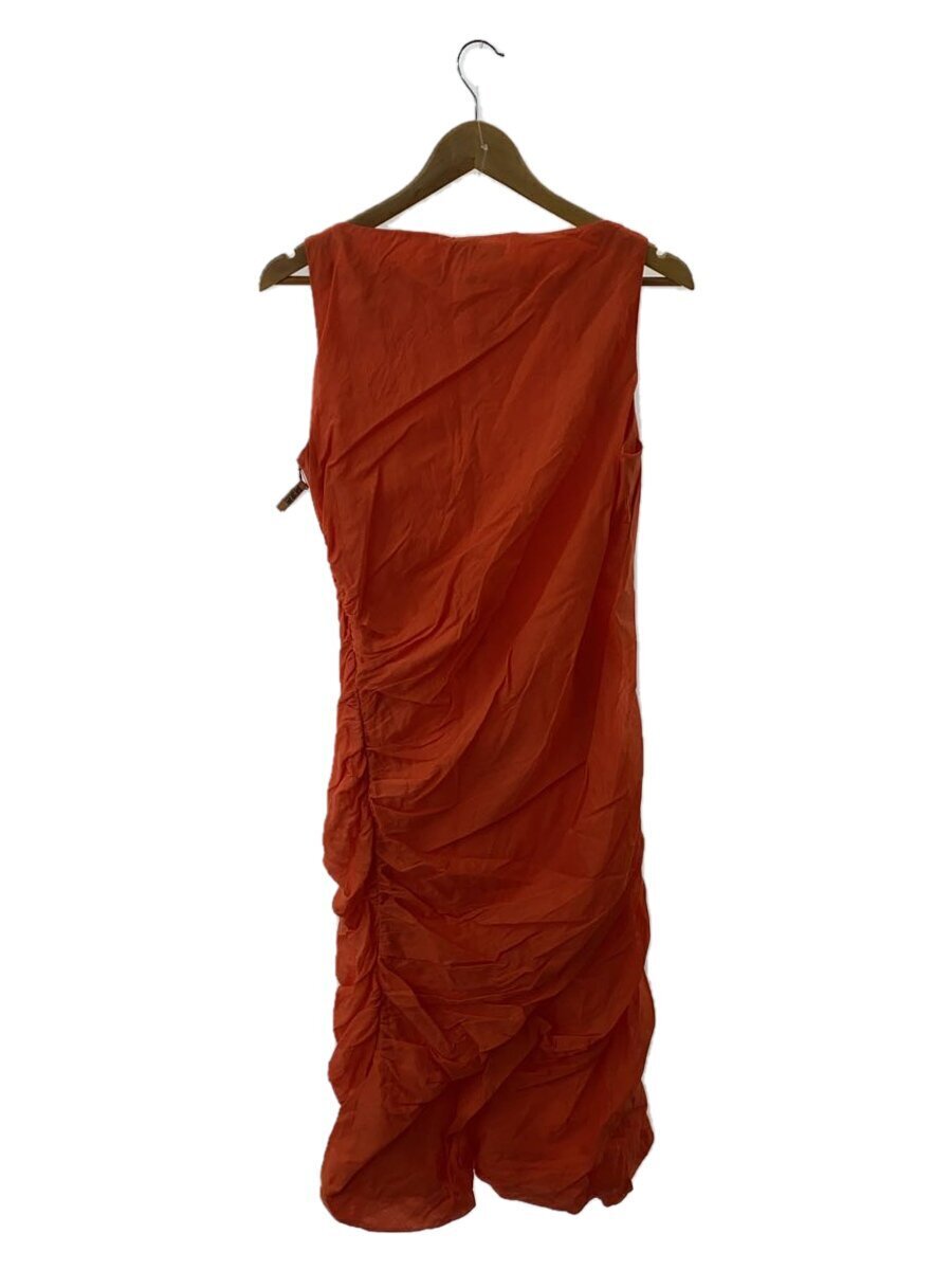 ワンピース ISSEY MIYAKE SS24 TWINING MIDI DRESS (IM46FH545 32 ORANGE) ISSEY MIYAKE ◇ TWINING / Sleeveless Dress / Orange / ORN