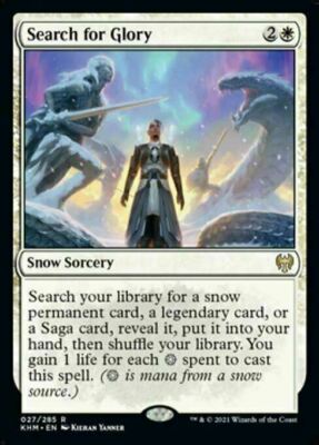 Search for Glory ~ Kaldheim [ NM ] [ Magic MTG ]