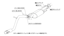 KAKIMOTO RACING EXHAUST GT BOX 06 S FOR SUZUKI EVERY WAGON DA17W S44336