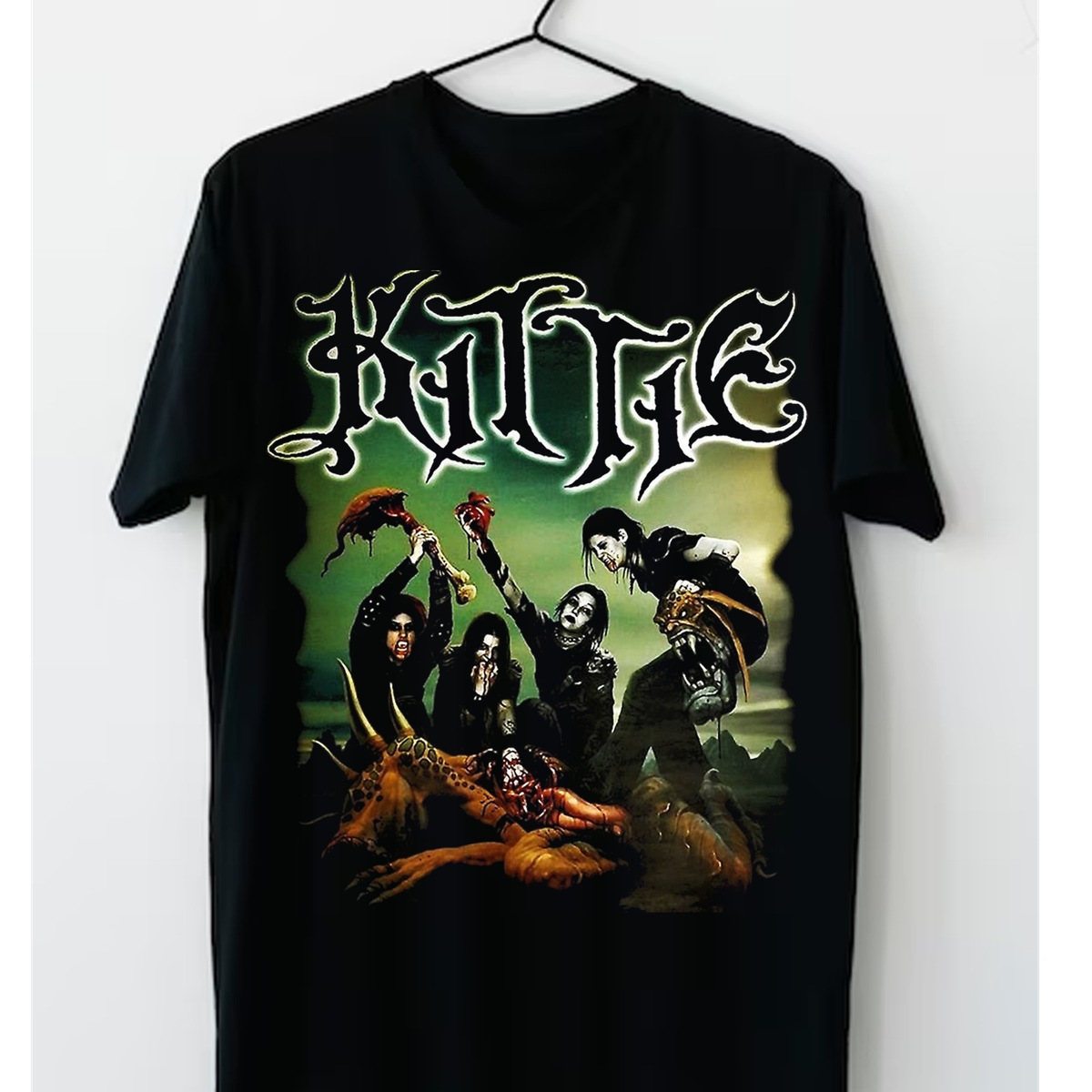 Classic Kittie Band album Gift Funny Men All Size T-Shirt Q342