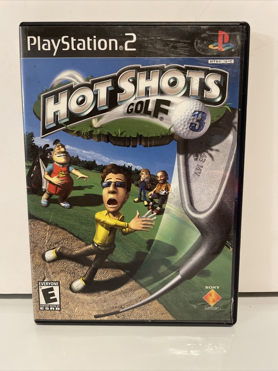 Disney Golf And Hotshots Golf 3 (PS2) W/ Manual Tested Complete