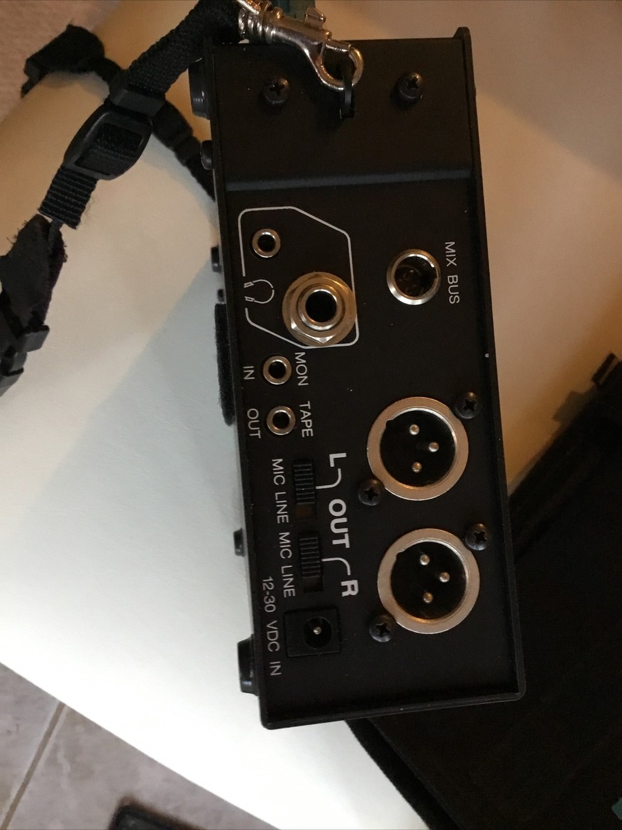 Shure FP32A 3-Channel Stereo Portable Audio Field Mixer Pro
