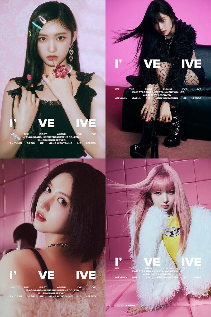 IVE - [I’VE IVE] 1st Album 3種セット IVE [I'VE IVE] 1st Album 3 Ver SET/3 CD+6Photo Book+3 Card+
