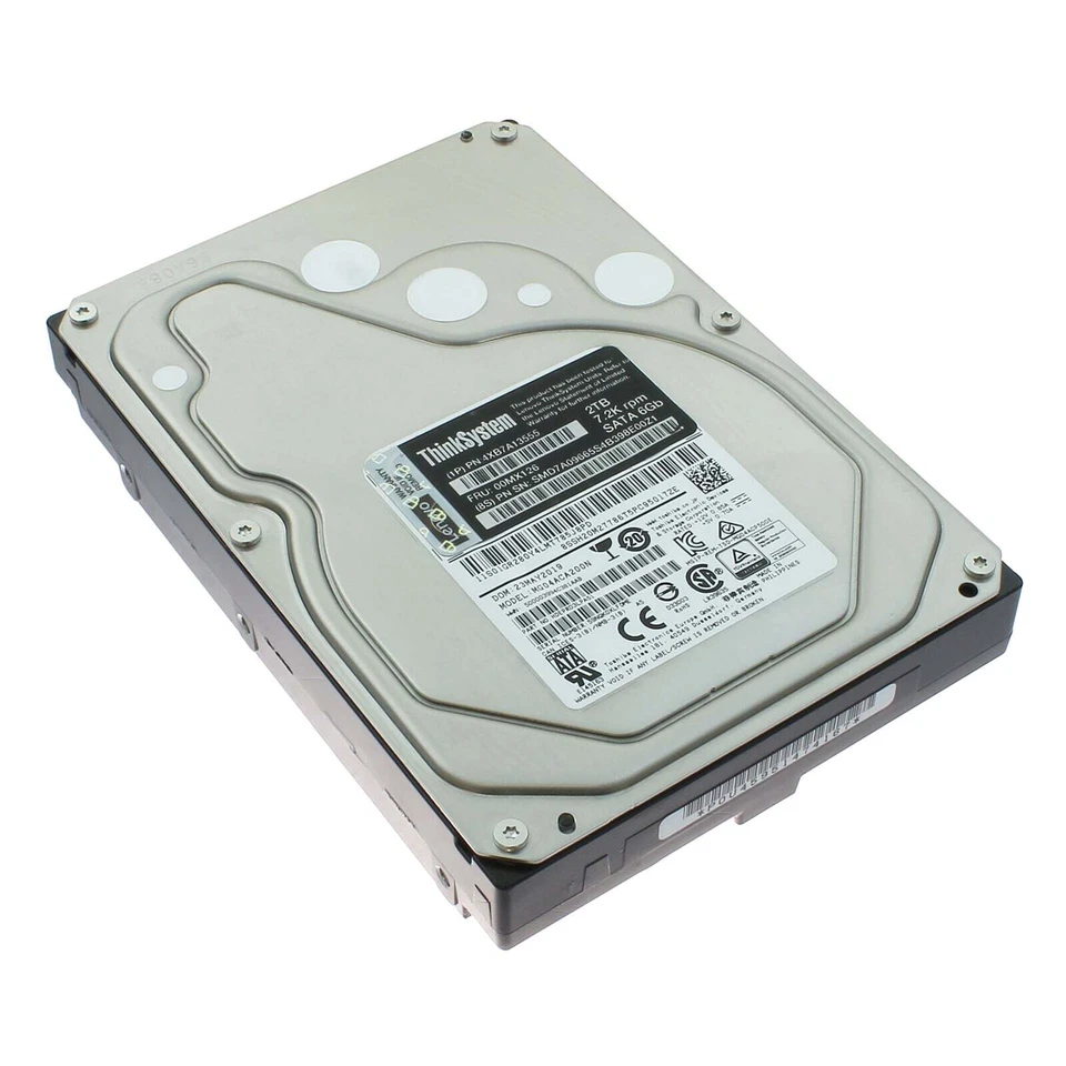 Lenovo SATA Festplatte 2TB 7,2k SATA 6G 3,5" - 00MX126 4XB7A13555