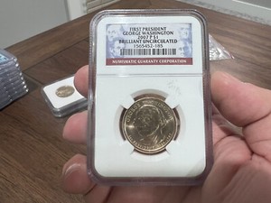 2007 P $1 First President George Washington NGC Brilliant Uncirculated