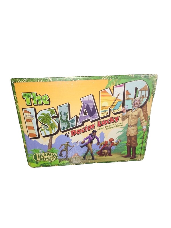 The Island Of Doctor Lucky Stand Alone Board Game Cheapass Games PSI CAG 250