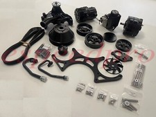 Chevy Small Block All Inclusive Serpentine System Sbc 283 350 400 Ac Ps Alt Lwp