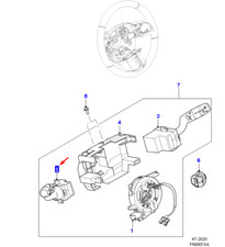 JAGUAR F-PACE X761 Direction Indicator Switch J9C18554 NEW GENUINE