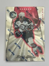 1997-98 Pinnacle Totally Certified Sabres Derek Plante Platinum Red /6199 #110